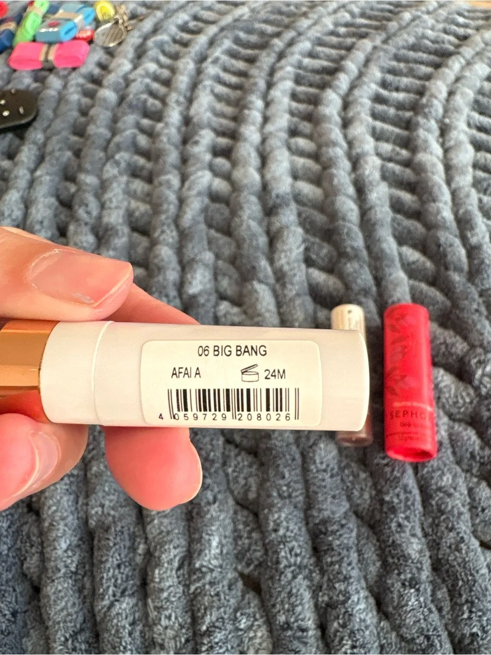 ELF Glossy Lip Stain Fiery Red with Pink & Neutral Lip Glosses & Eyeshadow Set